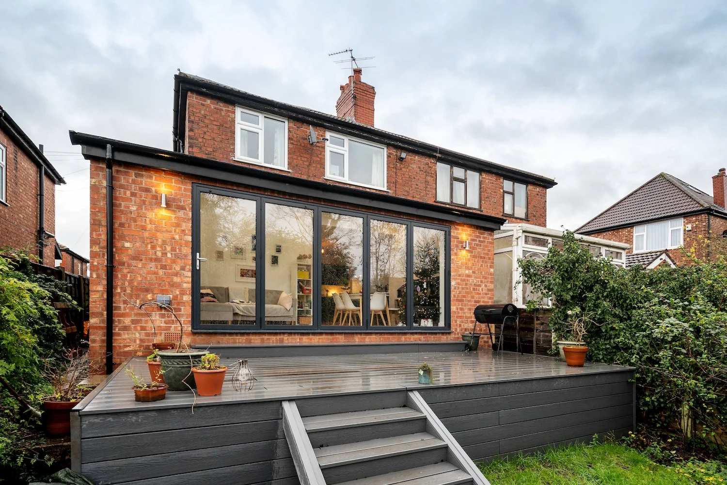 A transformative rear and side house extension in Didsbury, Manchester